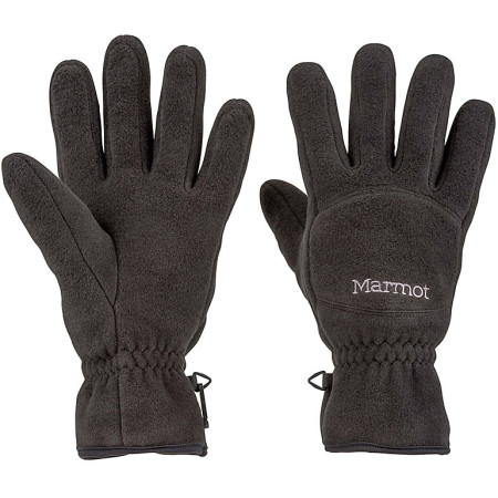 Guantes de hombre Marmot Fleece Glove negro