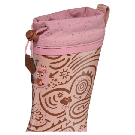Botas de agua para niños Affenzahn Rainboot Vegan Puddly Deer