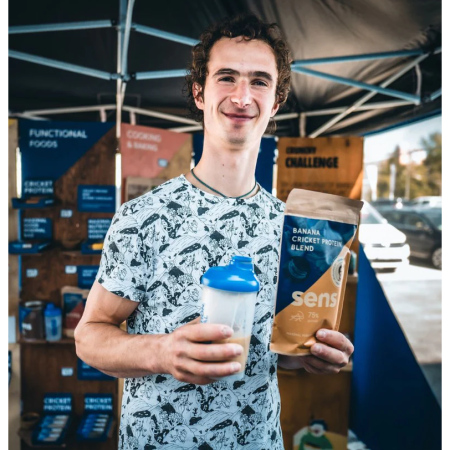 Bebida proteínica Sens Batido de proteínas plátano 455 g