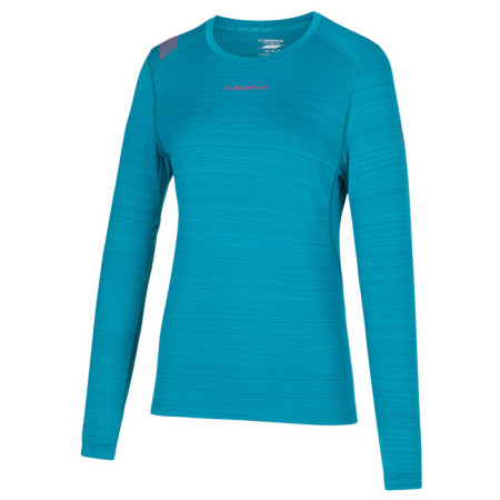Camiseta de mujer La Sportiva Tour Long Sleeve W azul Crystal
