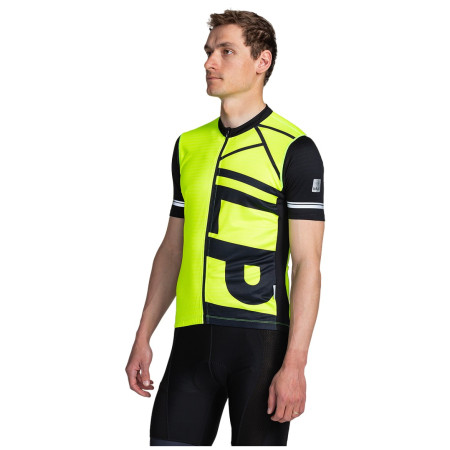 Camiseta de ciclismo para hombre Kilpi Cavalet amarillo/negro yellow