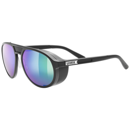 Gafas de sol Uvex Mtn Classic Pure negro/verde Black Matt / Mirror Green