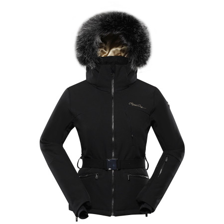 Chaqueta de esquí para mujer Alpine Pro Dowela negro black