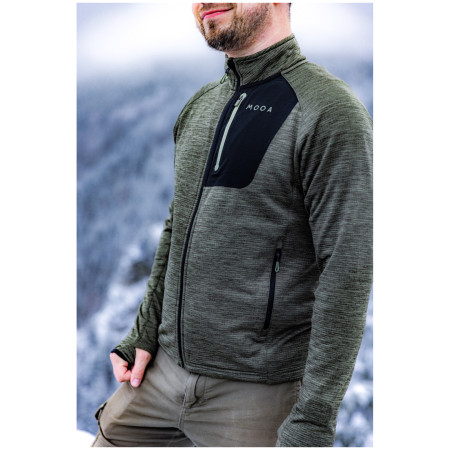 Sudadera de hombre MOOA Nyore Grid 220