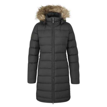 Abrigo de mujer Rab Deep Cover Parka negro Black