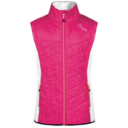 Chaleco de mujer Dare 2b Decorous Vest rosa Pkf/White