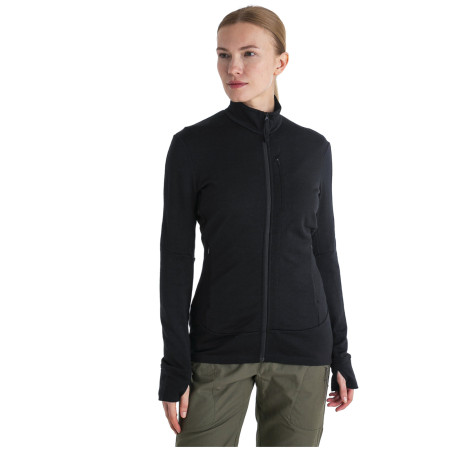 Sudadera funcional de mujer Icebreaker Women Merino 260 Quantum IV LS Zip