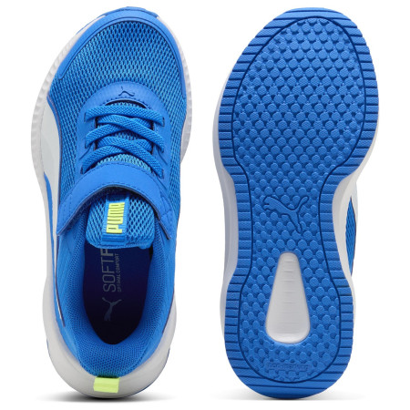 Calzado para niños Puma Flyer 4 AC+ PS Racing Blue-Lime Squeeze-