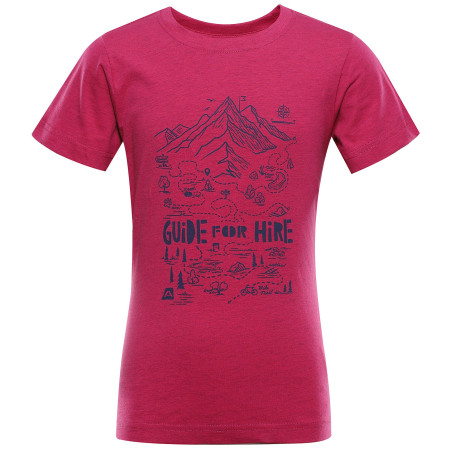 Camiseta para niños Alpine Pro Nogero Fuchsia rosa FUCHSIA FEDORA VARIANTA PA
