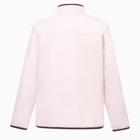 Sudadera funcional para niños Regatta Junior Frankie Warm Fleece Pink Haze/Fig
