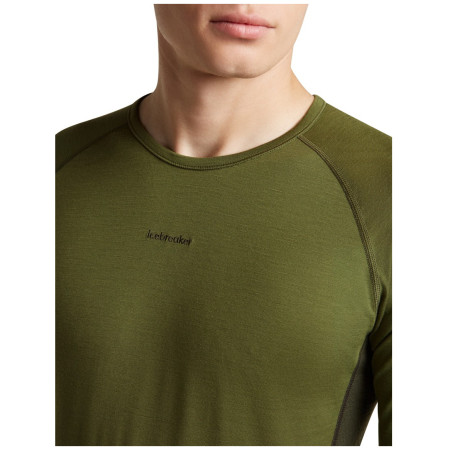 Camiseta funcional de hombre Icebreaker Men Merino 200 ZoneKnit LS Crewe
