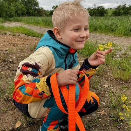 Chaqueta softshell para niños WAMU Mountain Bike