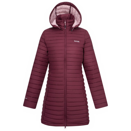 Abrigo de mujer Regatta Selenar Long Length rojo Fig