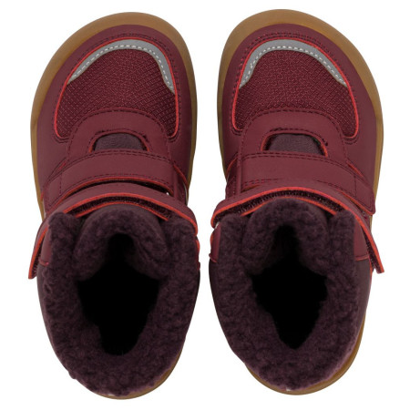 Botas de invierno para niños Viking Outdoor Footwear Rowan Barefoot Warm WP 2V Wine