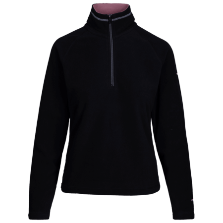 Sudadera de mujer Trespass Skylar negro BLACK LIGHT MULBERRY