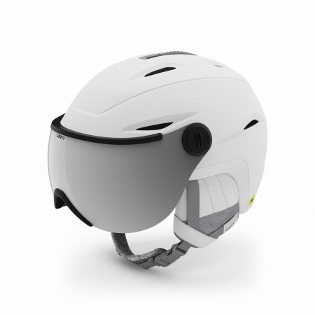Casco de esquí para mujer Giro Essence Mips blanco Mat White/Silver Flash