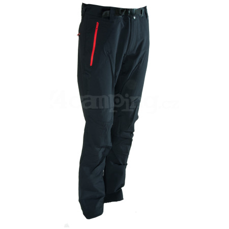 Pantalones de hombre Northfinder Klinovec negro/rojo