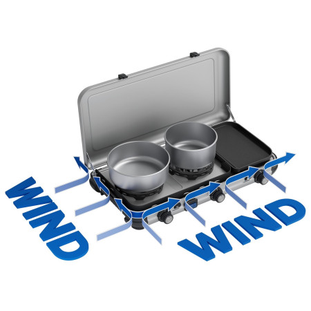 Hornillo de gas Campingaz Camping Kitchen 2 Multi Cook