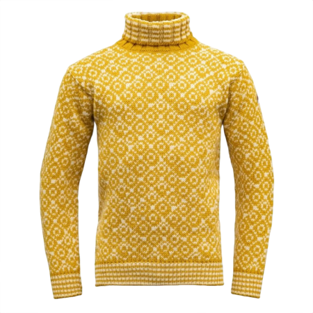 Camiseta con cuello alto Devold Svalbard Wool High Neck