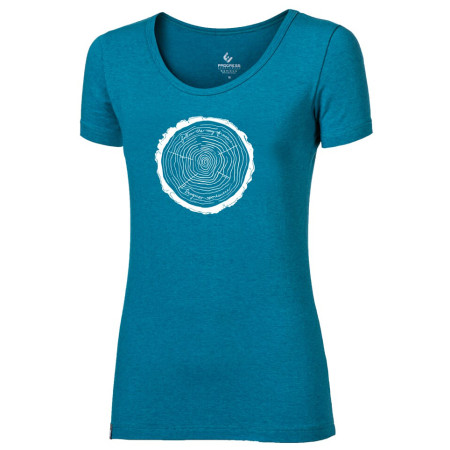 Camiseta de mujer Progress OS SASA "TIMBER" 24UD azul Petrol