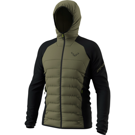 Chaqueta híbrida para hombre Dynafit Radical Ins Hybrid Jkt M verde/negro 5A41 - military green/0910