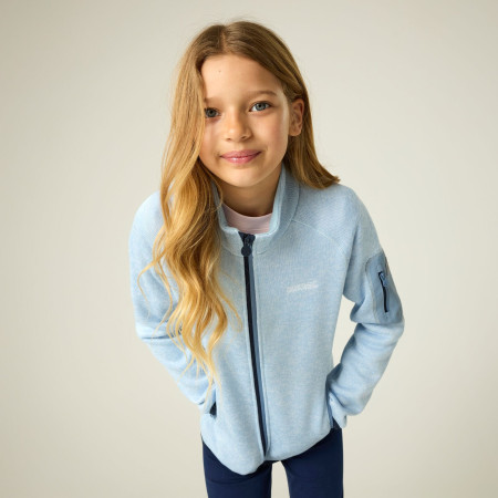 Sudadera para niños Regatta Junior Newhill SkyDuskBlue