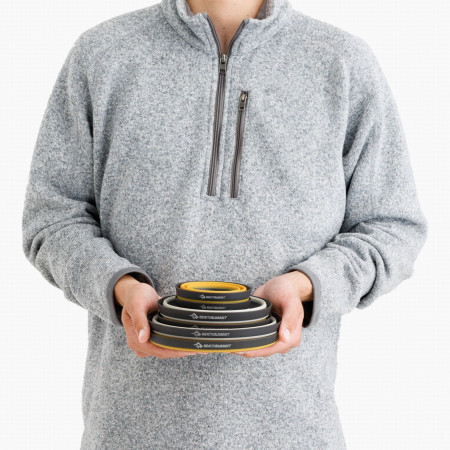 Vajilla Sea to Summit Frontier UL Collapsible Dinnerware Set 2P 6 Piece