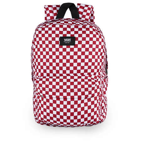 Mochila Vans MN Old Skool Check Backpack rojo/blanco ChiliPepper/Checkerboard