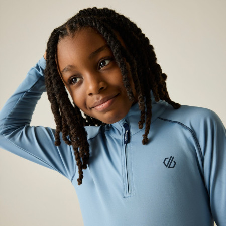 Sudadera funcional para niños Dare 2b Consist II CoreStrech Dusky Blue