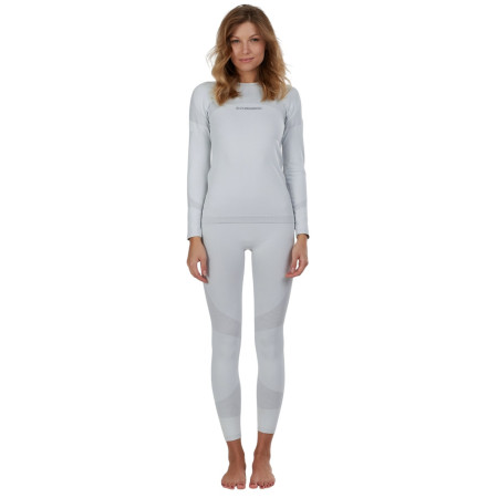 Ropa interior térmica para mujer Fundango Seamless Baselayer Set blanco ivory