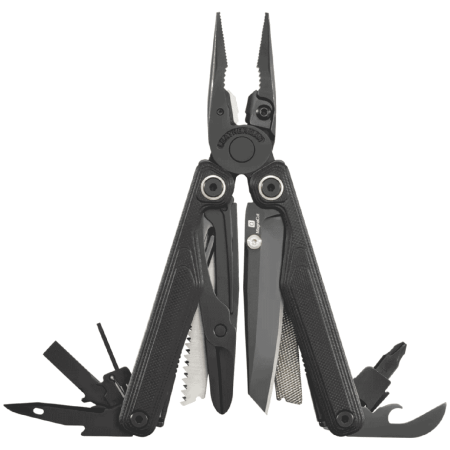 Multiherramienta Leatherman Wave Alpha + Bit Kit negro OBSIDIAN