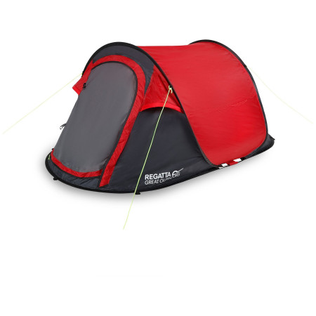 Tienda de campaña Regatta Malawi II 2 Person Pop Up Tent rojo Pepper
