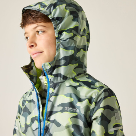Chaqueta para niños Regatta Printed Lever II DkStrCamGr