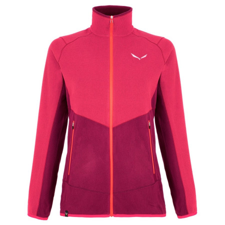 Sudadera de mujer Salewa W Paganella Jkt rojo RhodoRed/