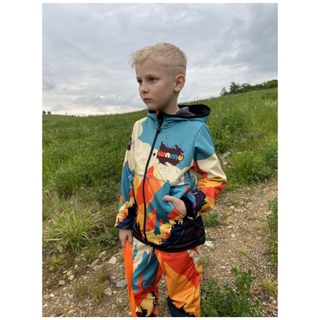 Chaqueta softshell para niños WAMU Mountain Bike