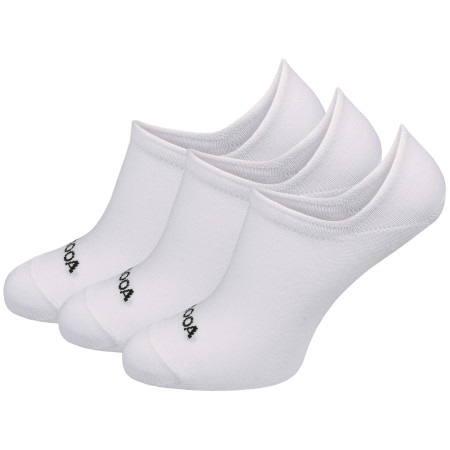 Calcetines MOOA Essential Invisible 3-pack blanco white