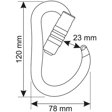 Mosquetón Camp Atom 3Lock