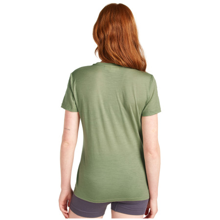 Camiseta funcional de mujer Icebreaker W Mer 150 Tech Lite SS Tee Single Line C