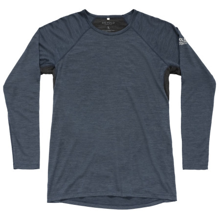 Camiseta térmica de hombre Devold Endurance Merino 130 Shirt Man azul oscuro Night