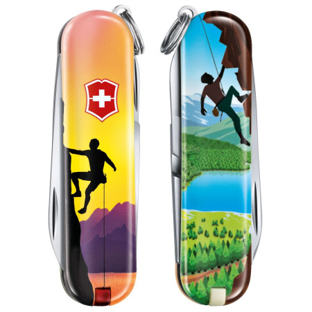 Navaja Victorinox Classic LE Climb High amarillo ClimbHigh