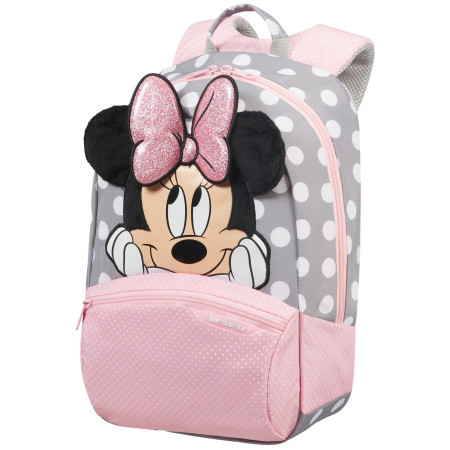 Mochila para niños Samsonite Disney Ultimate 2.0 Backpack S+ Disney rosa Minnie Glitter