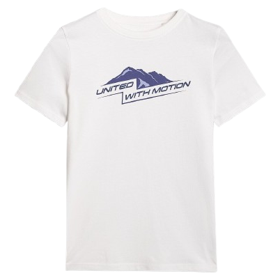 Camiseta para niños 4F Tshirt M2404 blanco WHITE