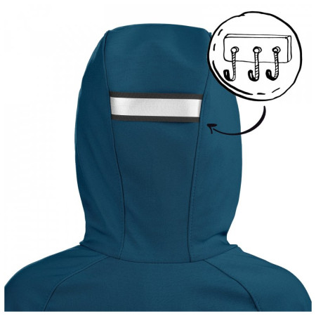 Chaqueta softshell para niños Unuo Fleece Basic