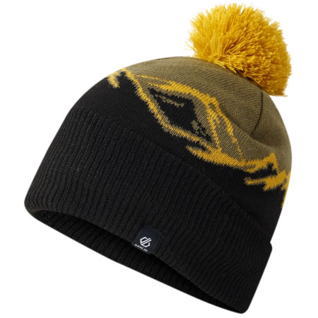 Gorro para niños Dare 2b Fernie Bobble Hat negro/amarillo Martini olive/Black
