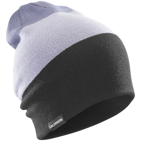 Gorro Salomon Flatspin Reversible negro/azul DEEP BLACK / COSMIC SKY / BLUE GRANITE