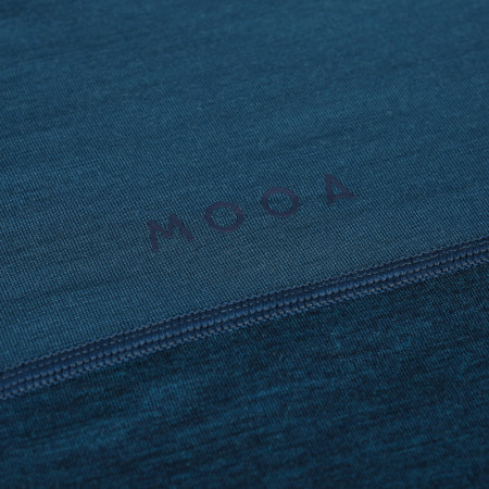 Camiseta de hombre MOOA MerinoSilk Block 160 long