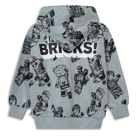 Sudadera para niños Lego Wear Lwsian 702 Grey