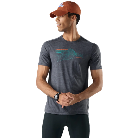 Camiseta funcional de hombre Smartwool Men's Alpine Trace Active Short Sleeve G