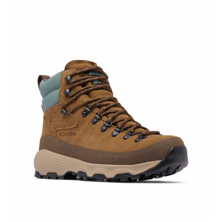 Zapatos trekking hombre Columbia Newton Alpine Pt™ marrón/azul Light Brown, Metal