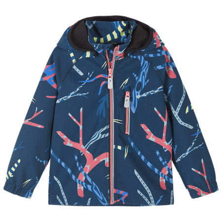 Chaqueta softshell para niños Reima Vantti Navy azul oscuro Navy